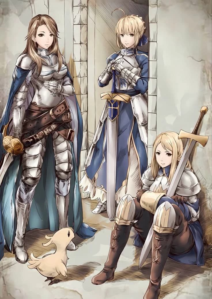 Lana, Zena and Sarah (the Mothers of the Heroes) thumbnail