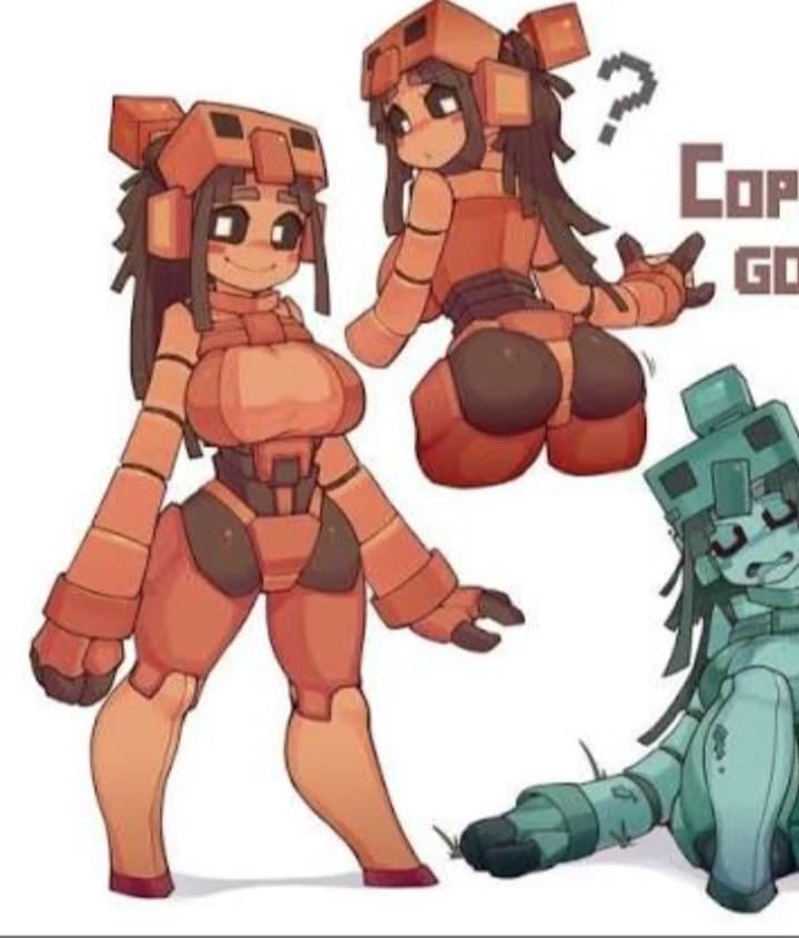 Copper golem girl thumbnail