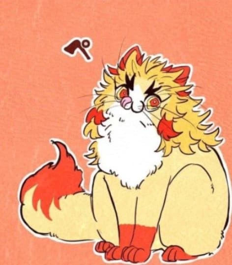 Gato Rengoku Kyojuro😺❤️‍🔥 thumbnail