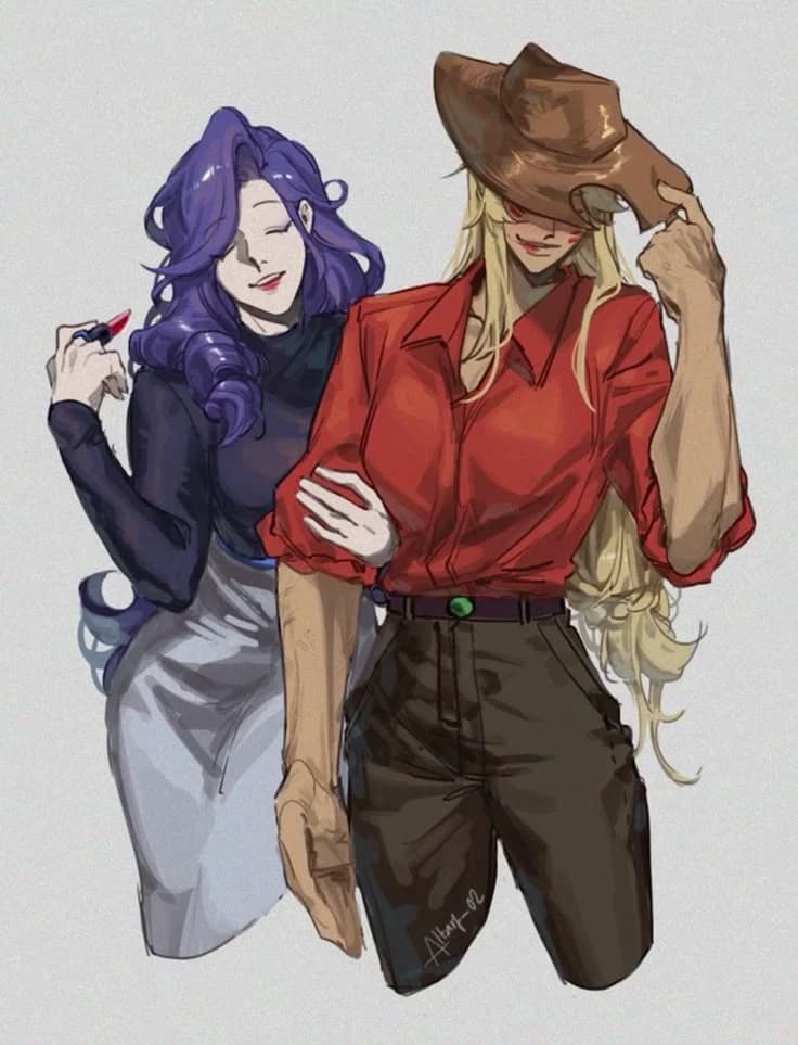 AppleJack and Rarity - Rarijack (human ver GL/WLW) thumbnail