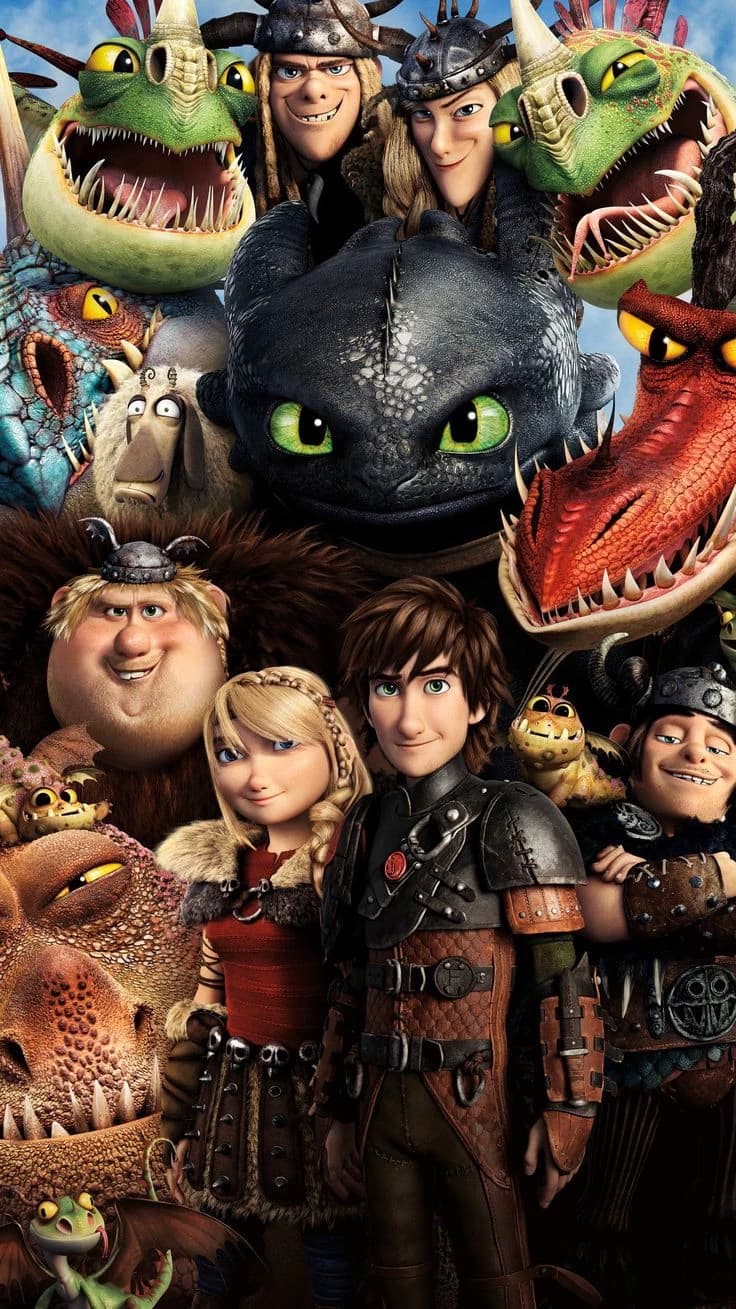 How to train your dragon thumbnail