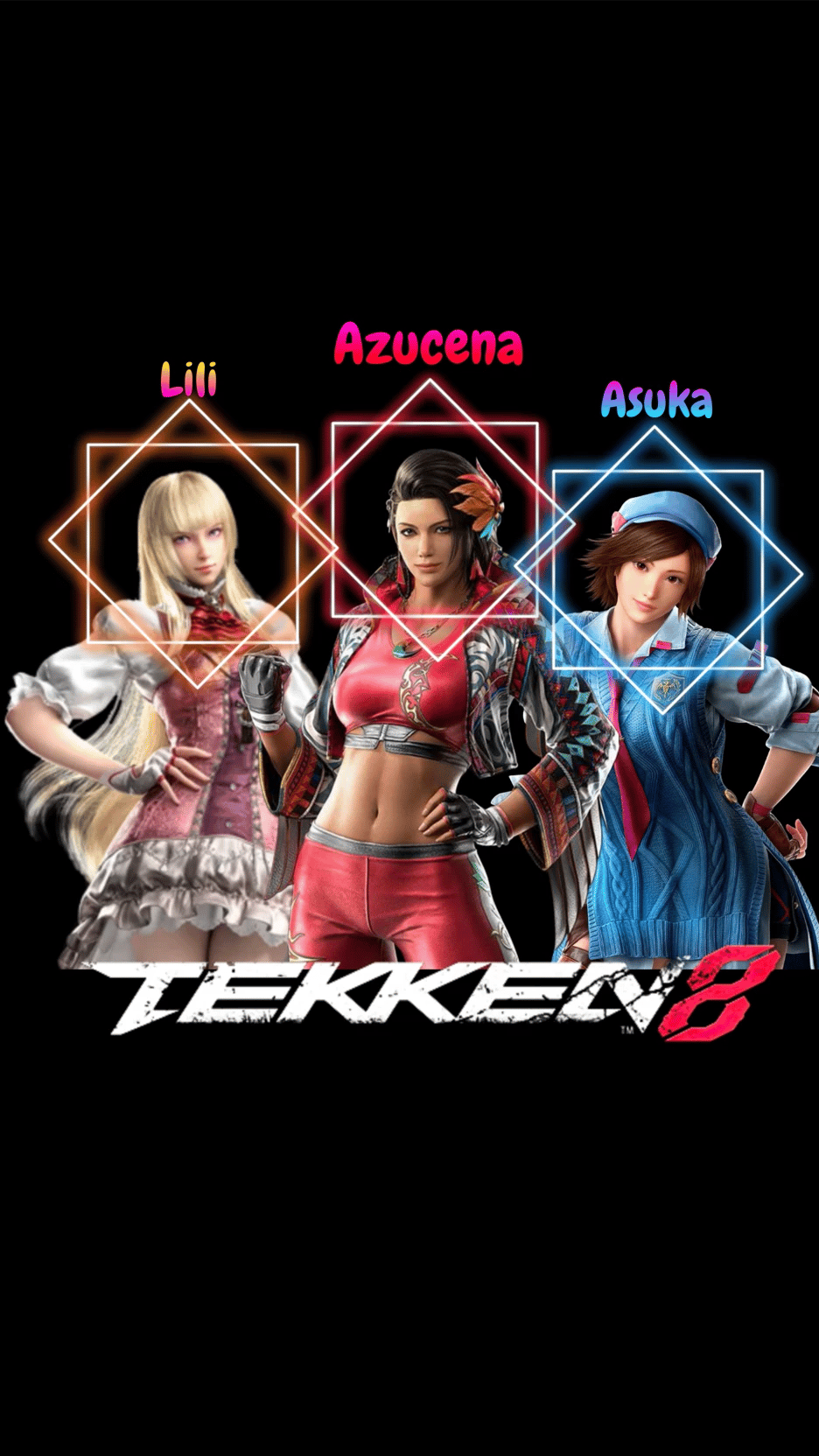 Lili Rochefort, Azucena, Asuka Kazama  thumbnail