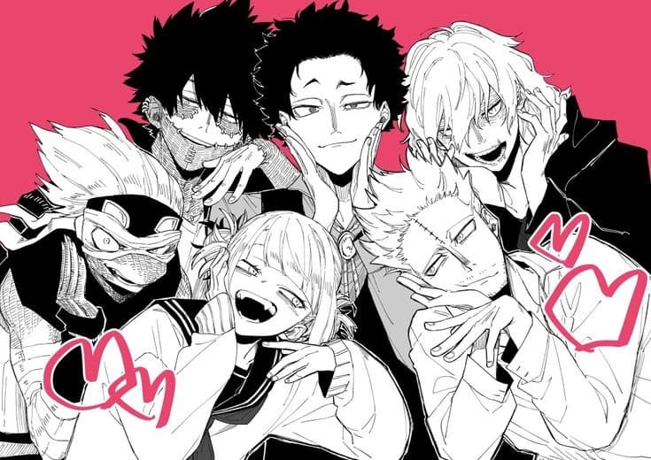 bnha villains thumbnail