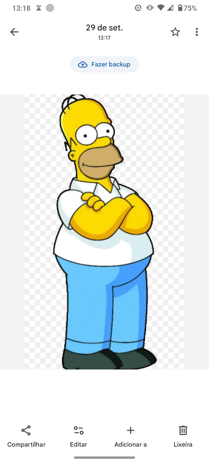Homer Simpson thumbnail