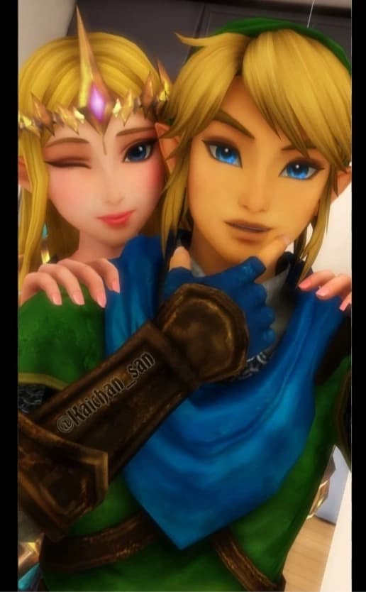 Princess Zelda and Link thumbnail