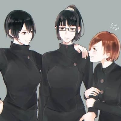 Maki Zenin, Mai Zenin, and Nobara Kugisaki. Your Girlfriends.  thumbnail