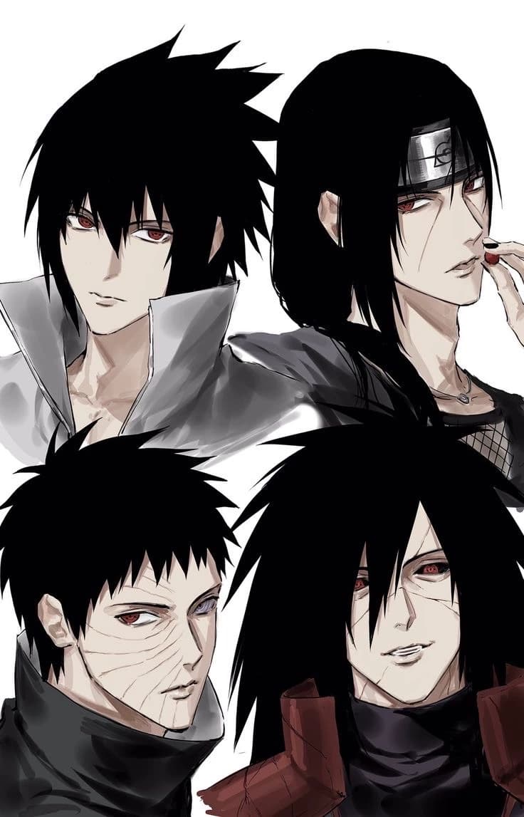 Sasuke itachi obito madara uchiha your husbands thumbnail