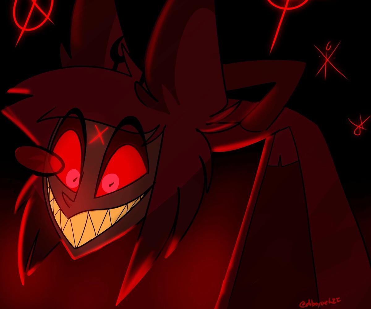 † alastor under your bed 📻💀 † thumbnail