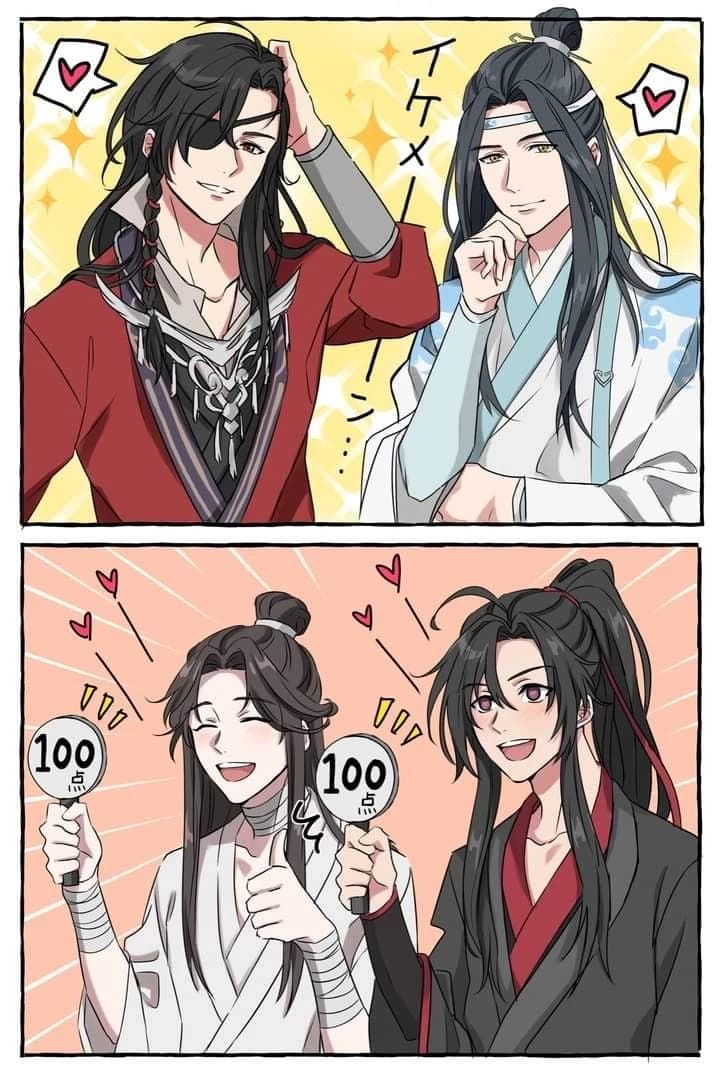 Xie Lian, Huang Chen, and Lan Zhan thumbnail