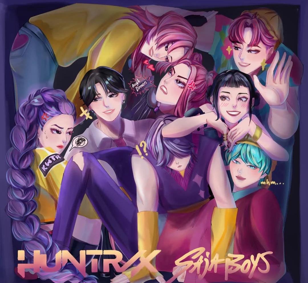 Huntrix X Saja boys thumbnail
