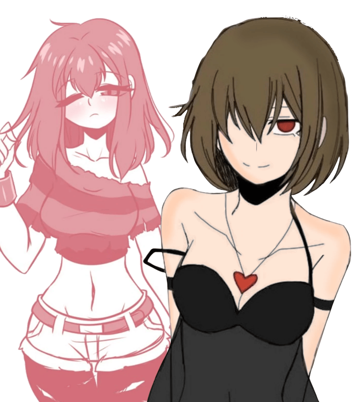 Chara and Frisk thumbnail
