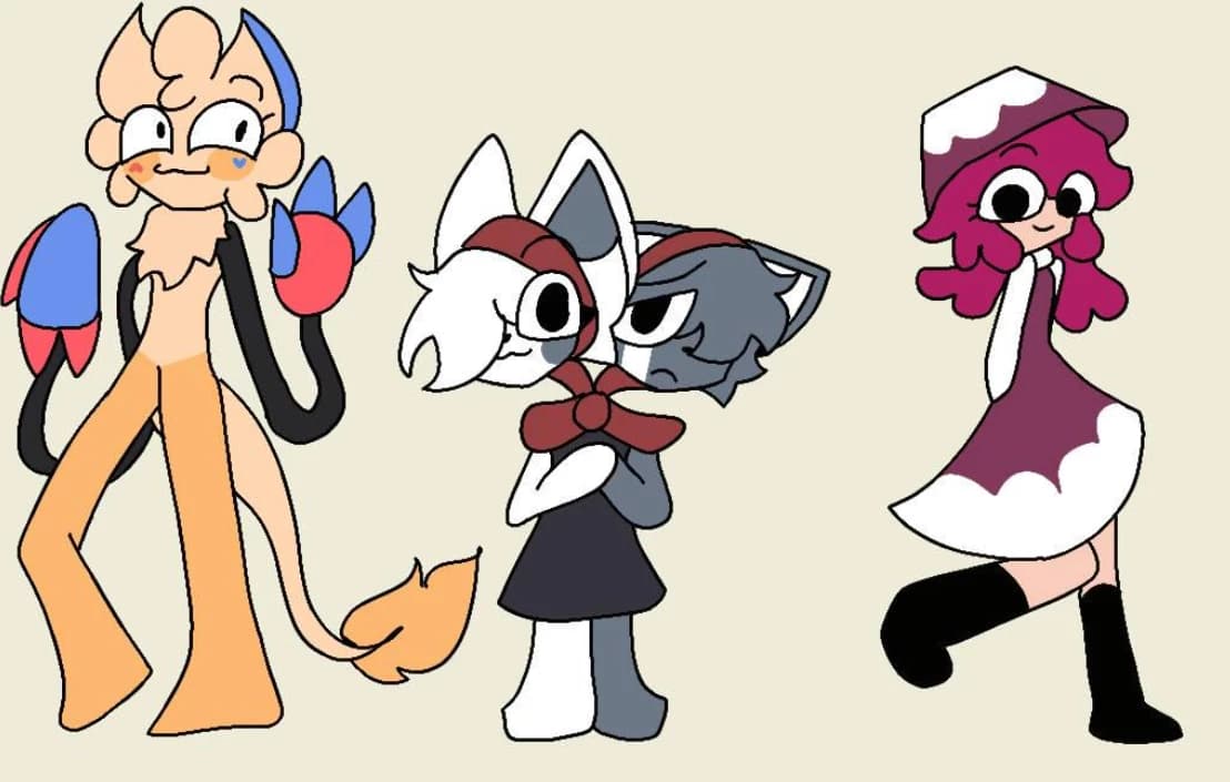 (character marathon) female dandy's world characters thumbnail