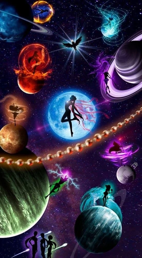 Silor Moon and Warriors in sailors thumbnail