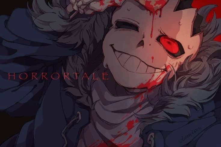 Horror Sans | he discovered her secret. thumbnail