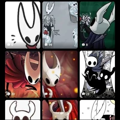 Hornet, Hollow Knight, and Little Ghost thumbnail