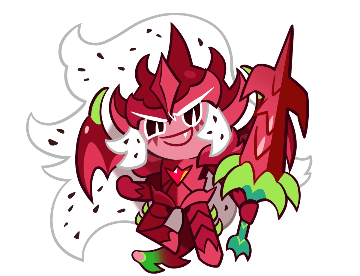 Pitaya Dragon Cookie thumbnail