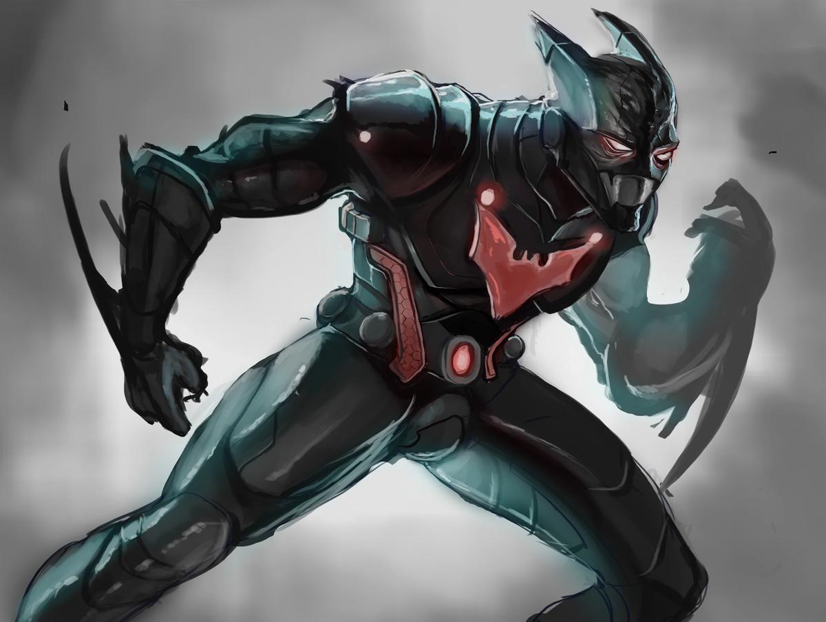 Damian Wayne AKA iron Batman thumbnail