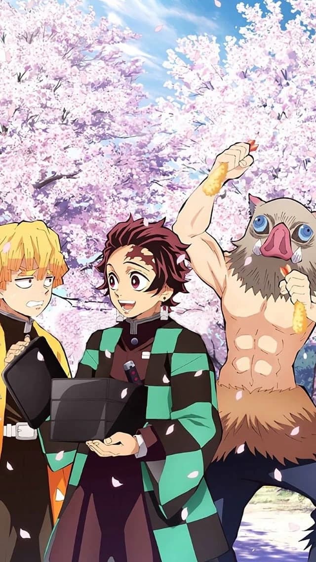 Tanjiro, Inosuke y Zenitsu thumbnail