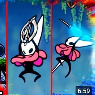 Hornet, Lil Ghost, and The Hollow Knight thumbnail