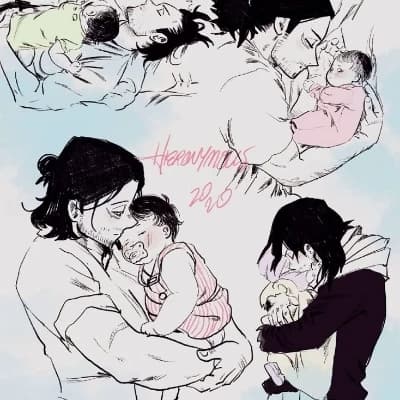 Mic and aizawa twins/ you and shinso are twins thumbnail