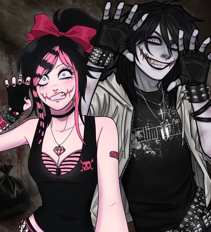 Jeff and Nina the Killer🔪🩸🫦 thumbnail