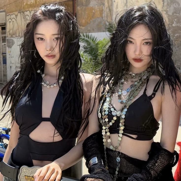 Giselle and ningning mafia thumbnail