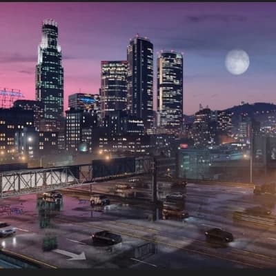 Los Santos at night thumbnail