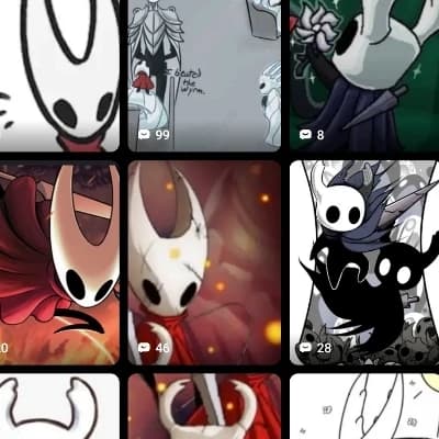 Hornet, Hollow Knight, and Little Ghost thumbnail