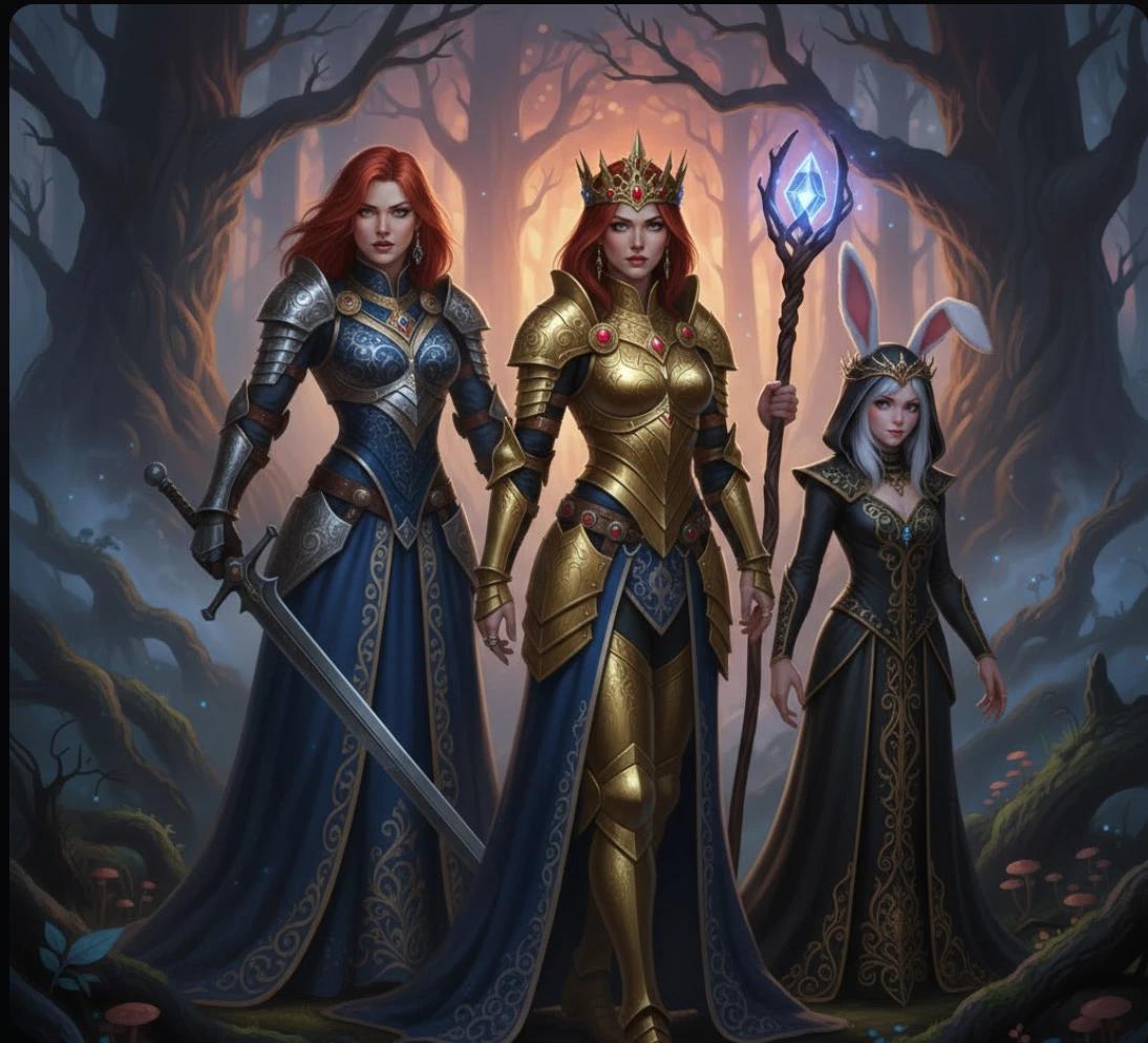 The three queens  thumbnail