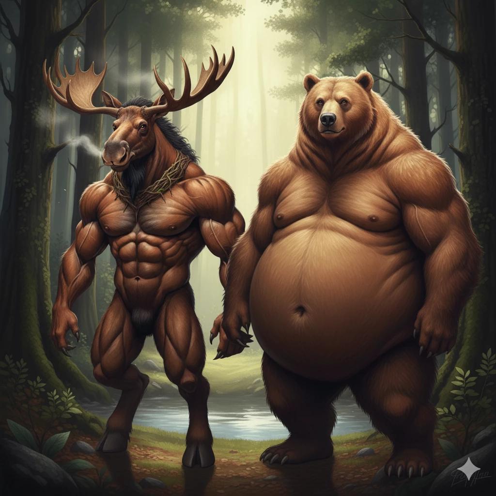 Grisly the weregrizzly bear  thumbnail