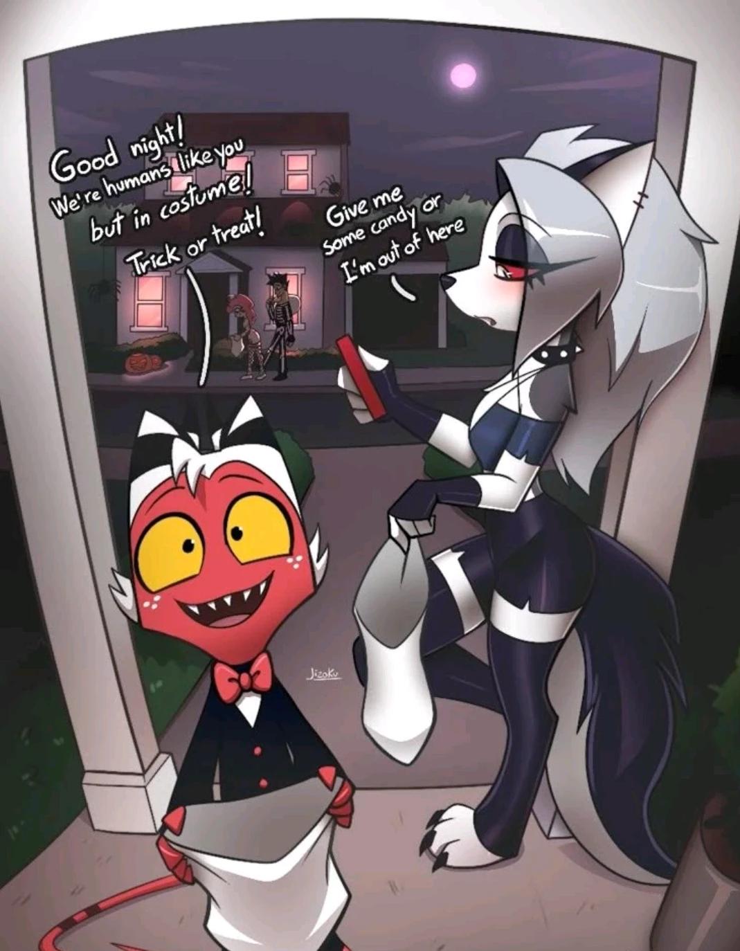 Loona and Moxxie - Halloween thumbnail