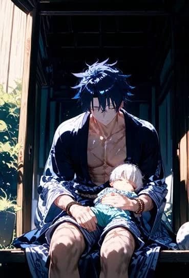 Samuel and his son Lucas  thumbnail