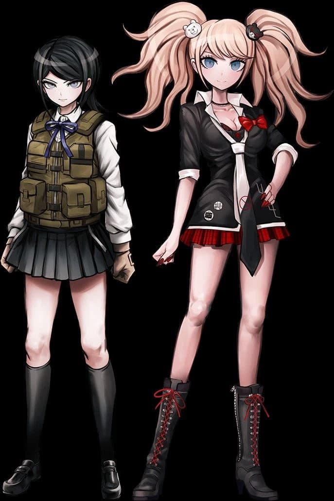 Junko enoshima and Mukuro Ikusaba The Despair Sisters | Dangaronpa thumbnail