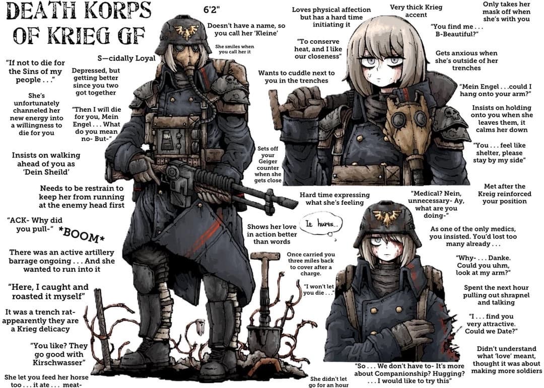 Female Death Korps of Krieg solider thumbnail