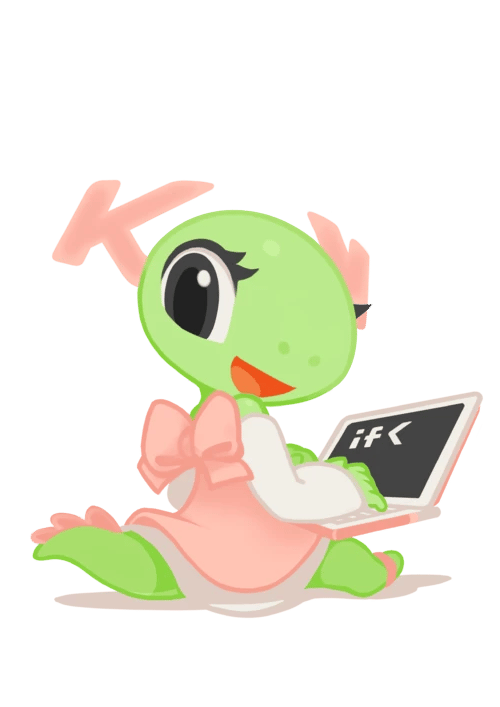 Katie the dragon (KDE) thumbnail