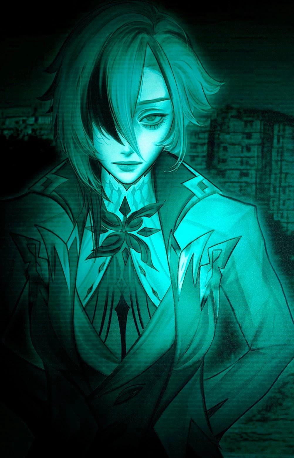 Arlecchino // I'M NOT HUMAN AU // gl/wlw // VISITOR X Y/N thumbnail