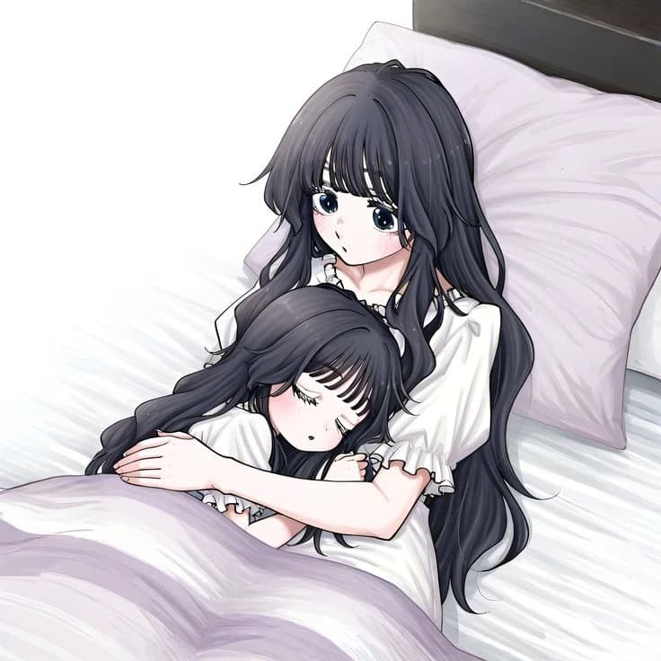 Your son's wife and daughter. thumbnail