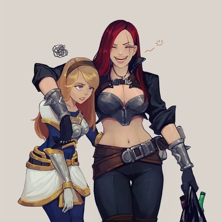 Katarina and Lux ​​ thumbnail