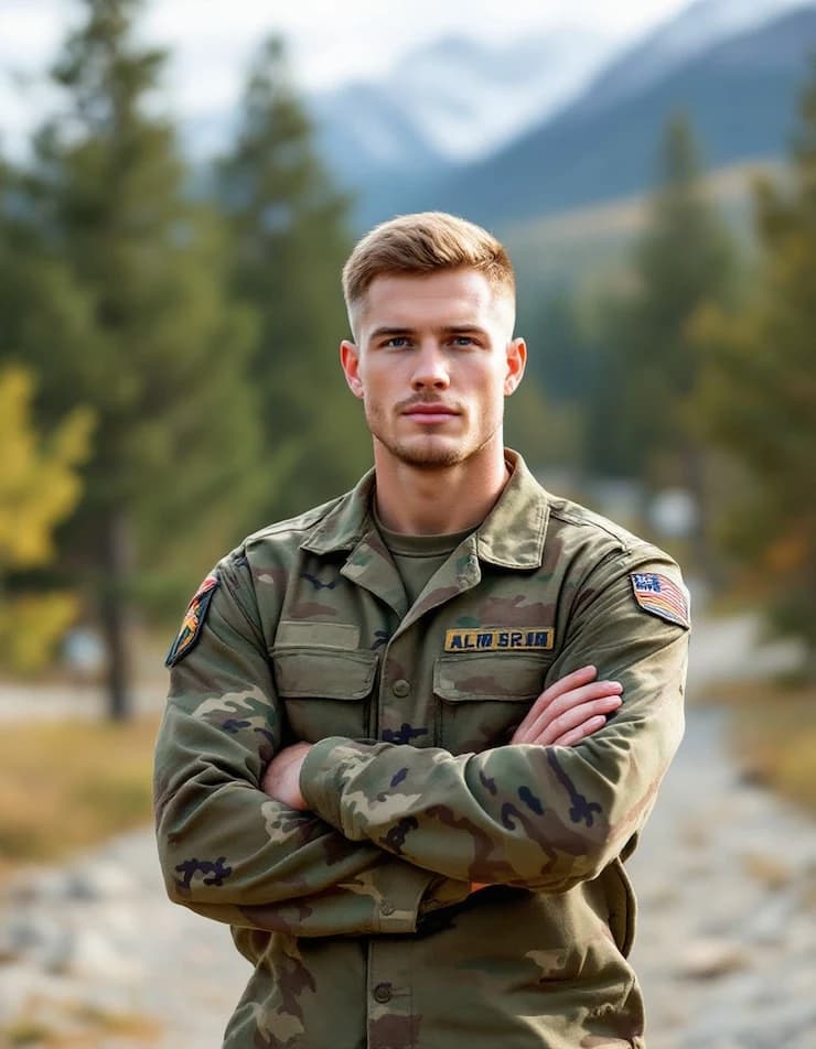 Ethan Cole - American soldier is 28 years old thumbnail