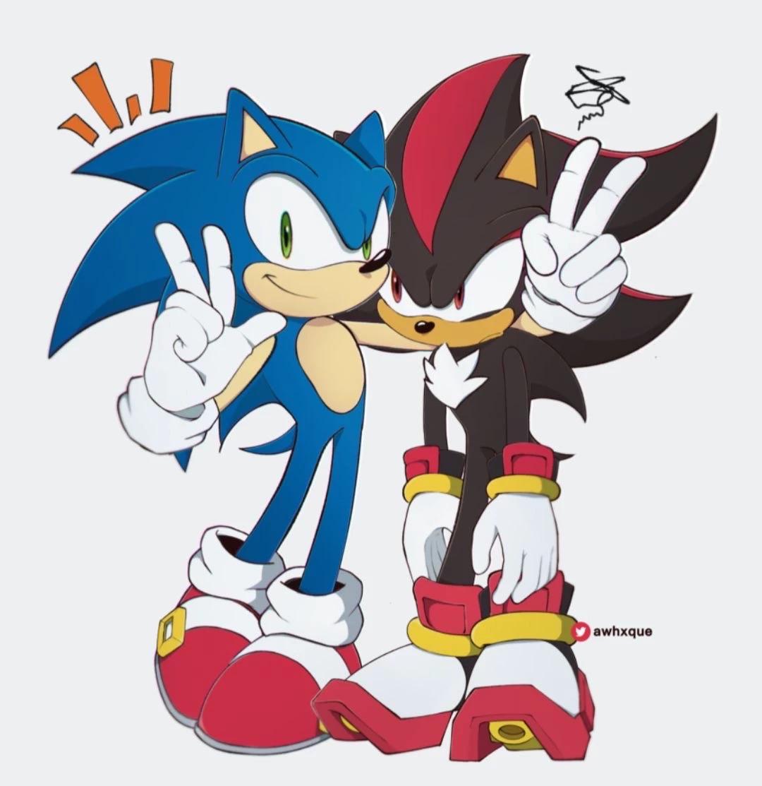 Sonic and shadow thumbnail