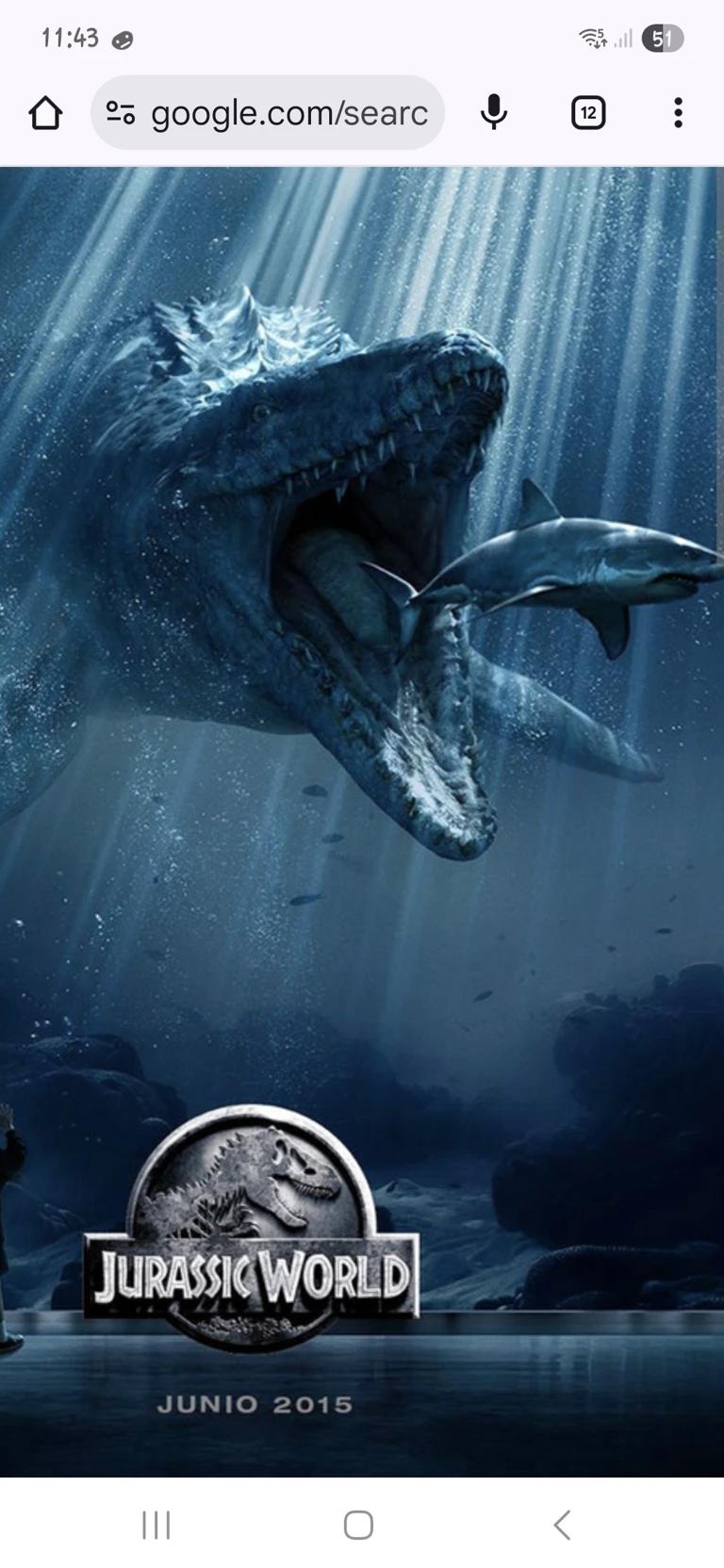 Mosasaurus jurassic world thumbnail