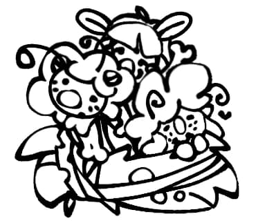 The three fairies. thumbnail