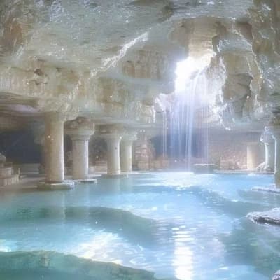 You are a siren mermaid. And they found you on a mysterious island inside a large, beautiful cave. thumbnail