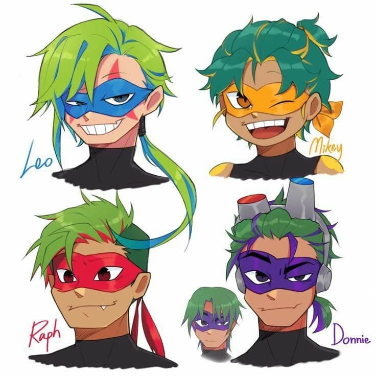 Leonardo, Michelangelo, Raphael y Donatello thumbnail