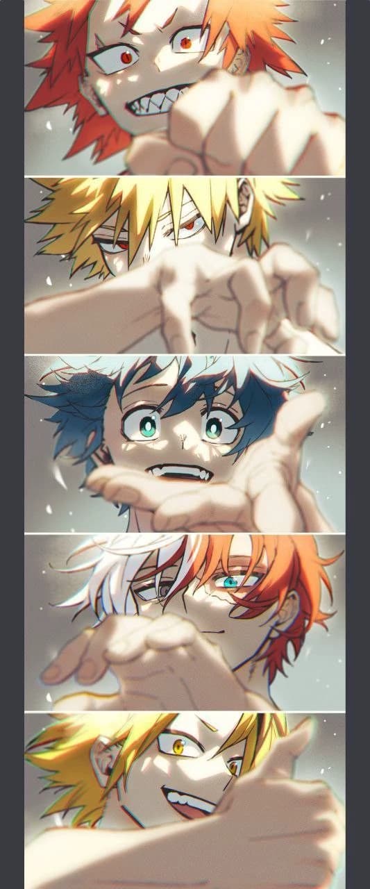 Bakugo Denki Deku Shoto y Kirishima thumbnail