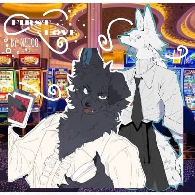 Jax and Kael "a cute couple" [a gay furry romantic story]🍡🍵🌸♠️♣️🃏♤♡◇♧ thumbnail