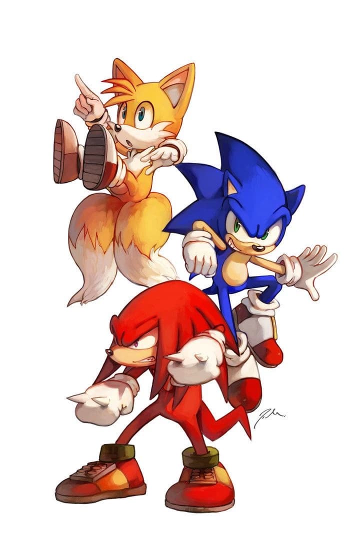 Tails Sonic y Knuckles thumbnail