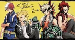 Bakugo, todoroki, denki, and kirishima thumbnail