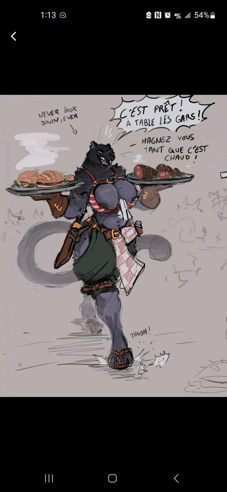 Madame Léontine - waitress thumbnail