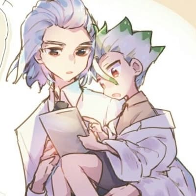 Stanley Snyder × Xeno Houston(you) and their son Senku thumbnail
